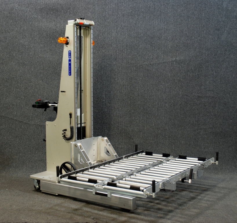 Power Drive Lift with Roller Deck for Large Server Modules