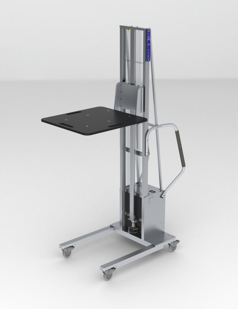 Lift with Low Friction ESD Plastic Platform