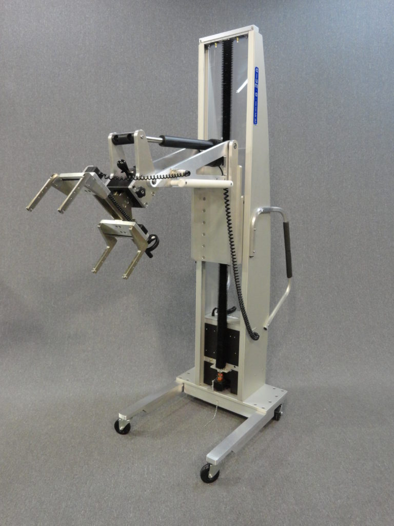 Rotator Lift with Manual Gripper for Installing Electrical Panels