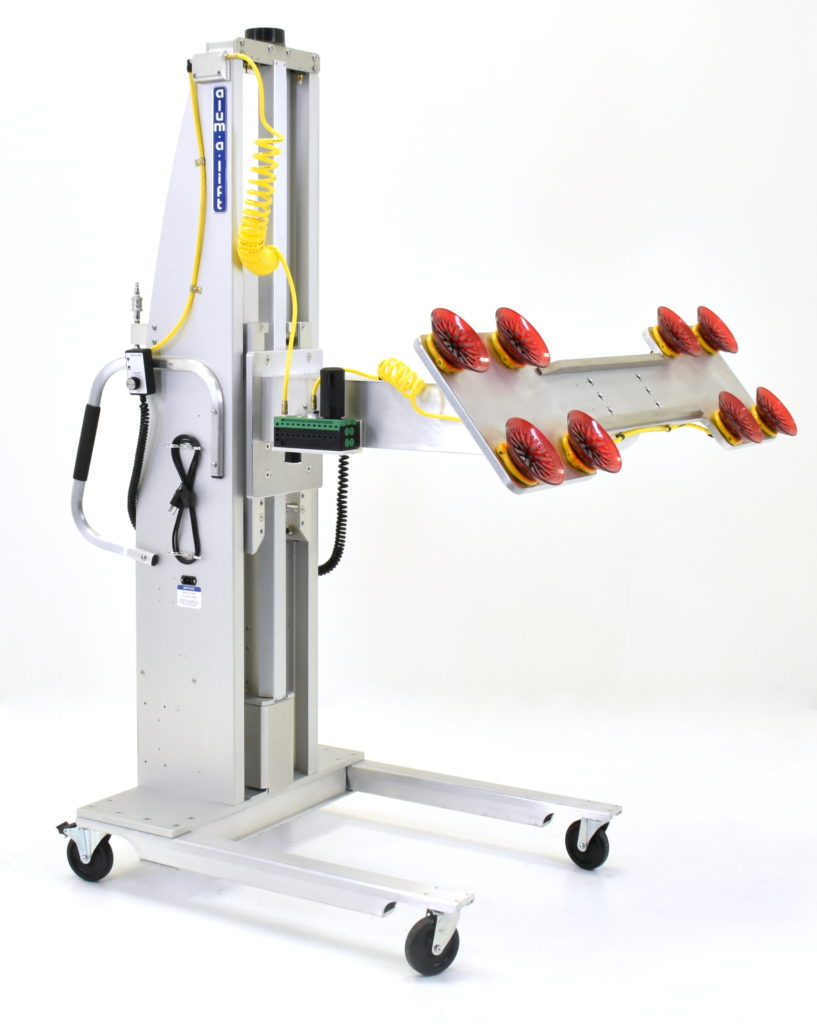 Custom Ergonomic Vacuum Lifter with Rotation for Panels and Sheets