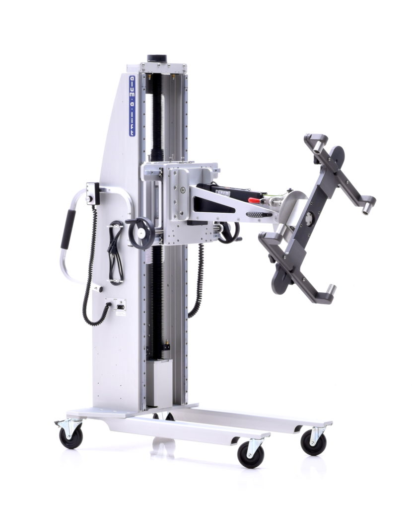 Ergonomic Lift with Rotating Optical Assembly Gripper