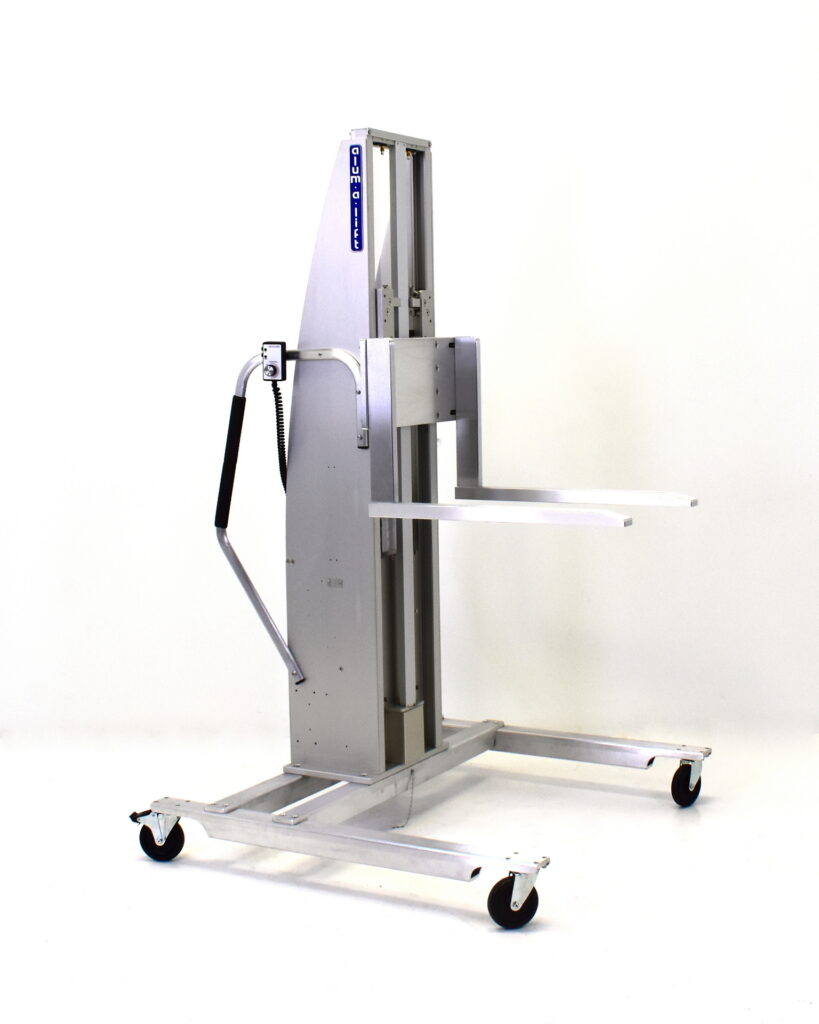 rgonomic Mini Fork Lift for Handling Pallets