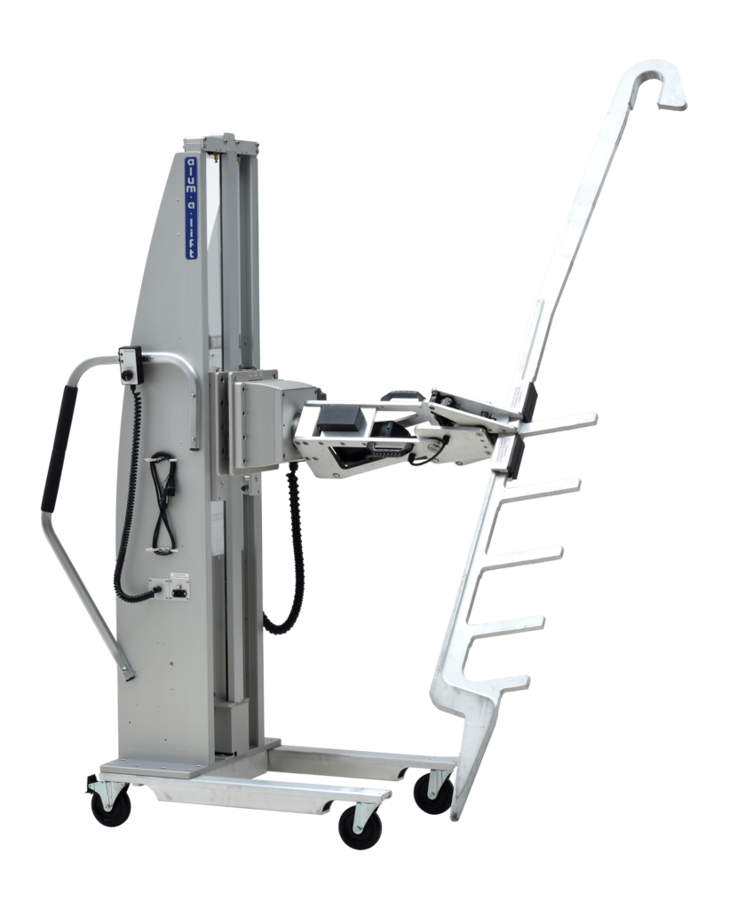 34556 Spline Handling Lift with Powered Rotating Gripper