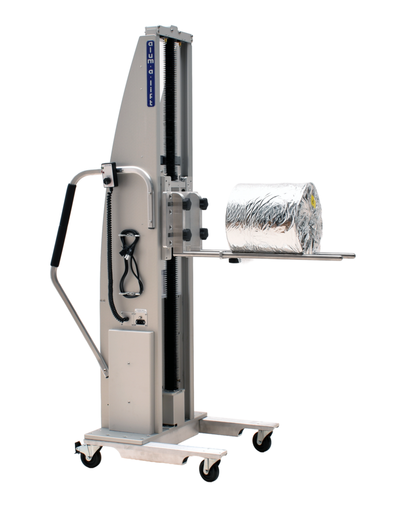 36367 Adjustable Dual‑Prong Roll Handling for Packaging
